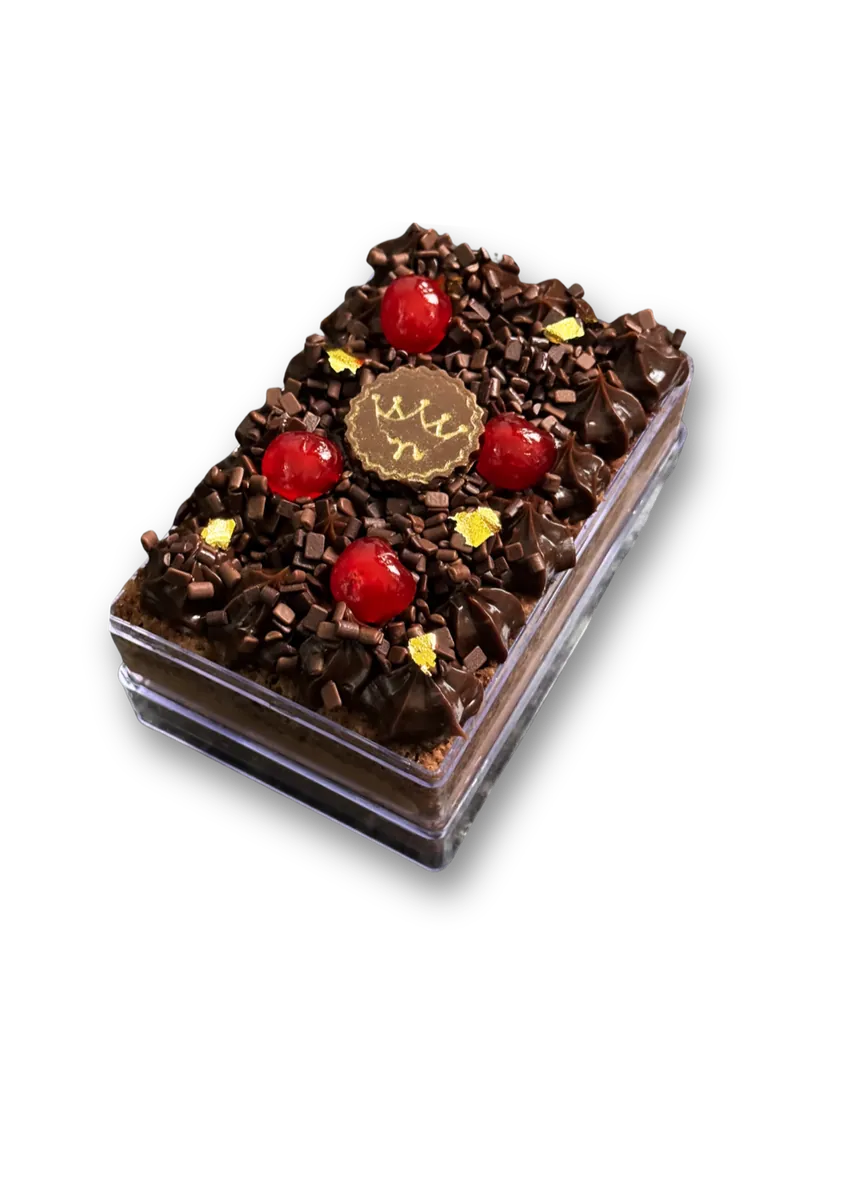 Gran Cioccolato: bolo de chocolate recheado com mousse de blend de chocolate nobre, creme de chocolate, cerejas ao…