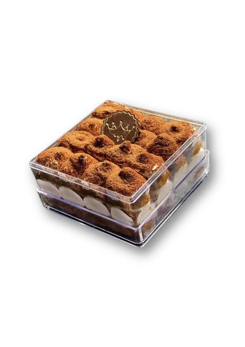 Tiramisù: releitura do tiramisù com exclusivo creme de queijos, biscoito champanhe e expresso de chocolate trufado italiano